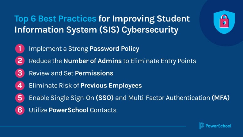 6 best practices for SIS cybersecurity